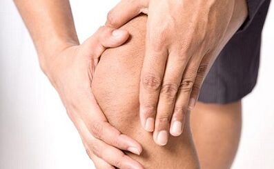 Symptoms of the joint joint of the knee